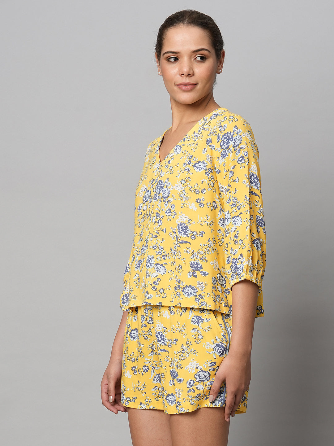 Rayon Floral Printed Short Set