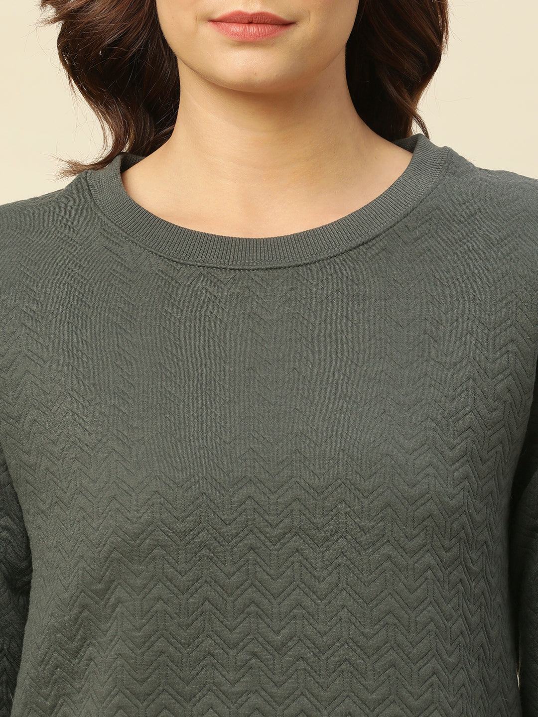 Quilted Jersey Sweatshirt & Slim Peg Pant Co - Ord Set