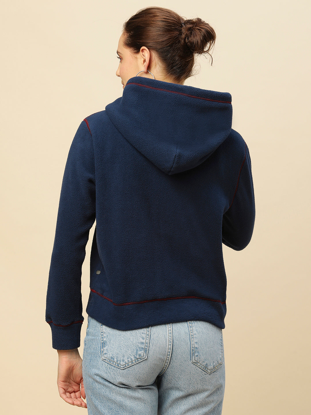 POLAR FLEECE HOODIE W/ KANGAROO POCKET