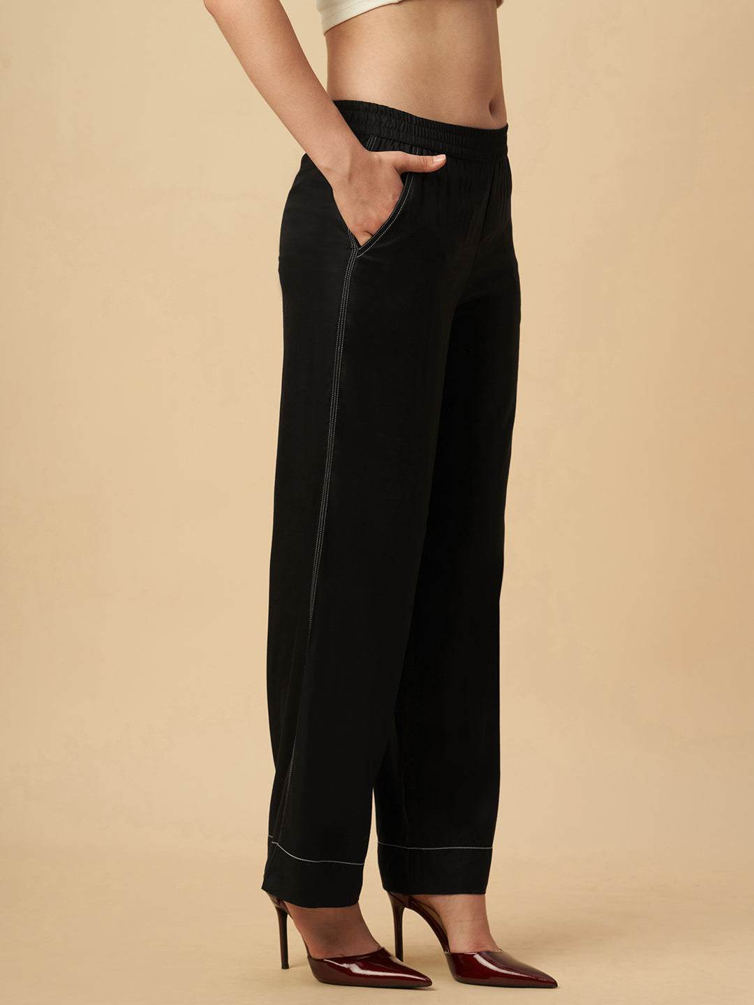 RAYON TWILL LOUNGE PANTS