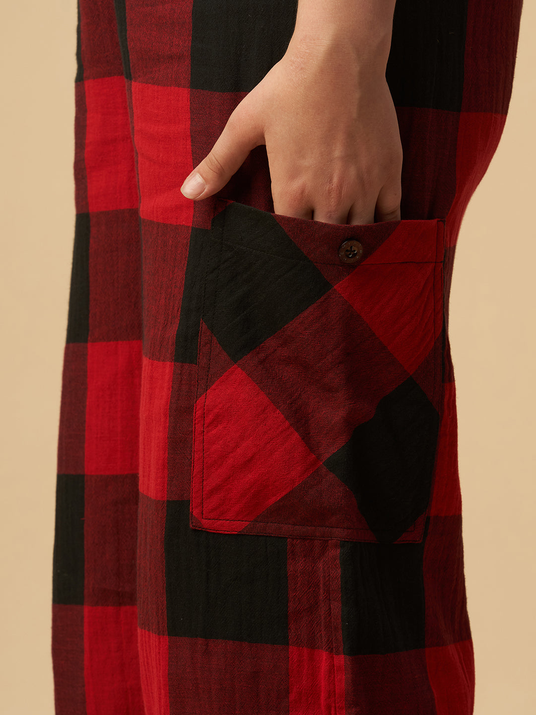 PLAID CARGO POCKET PJ'S