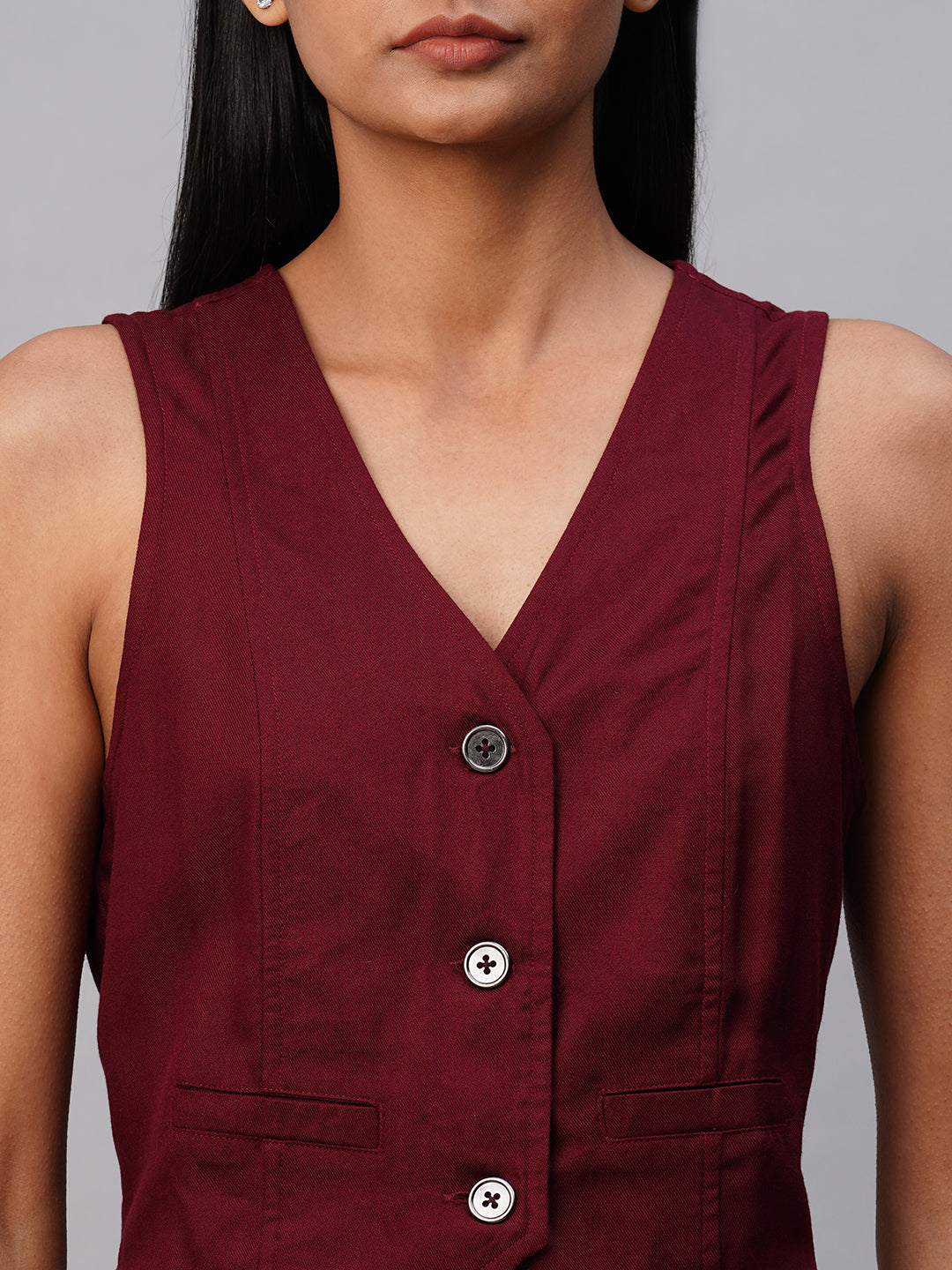 Rayon Twill Waist Coat