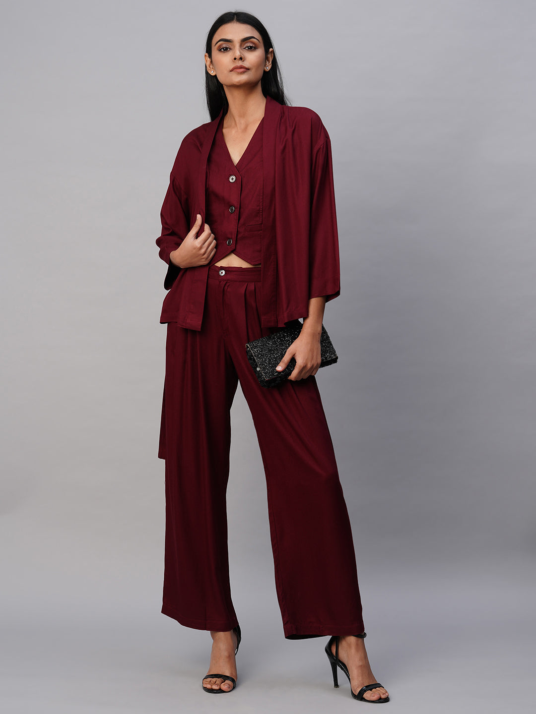 Rayon Twill Waist Coat