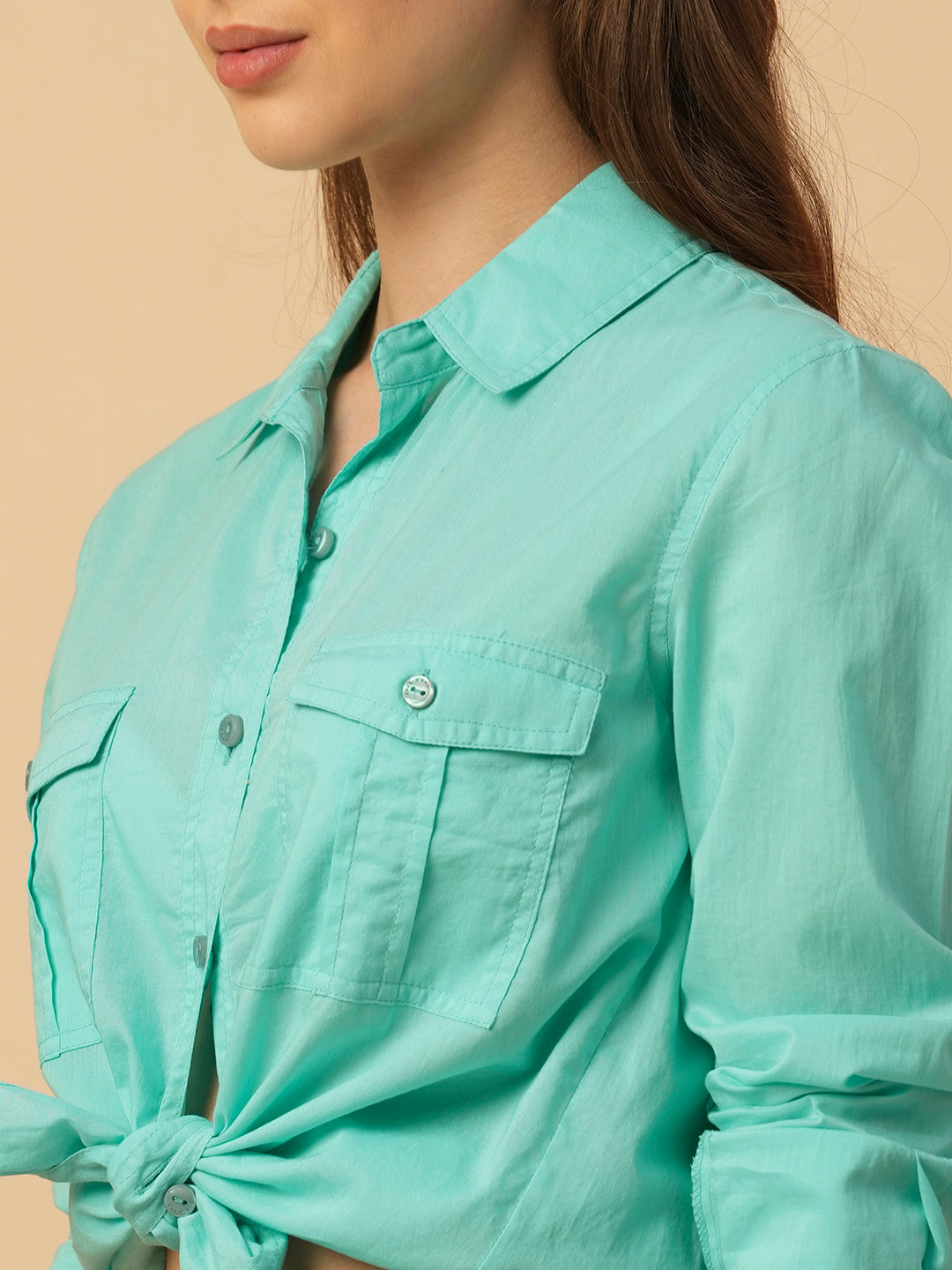 COTTON CAMBRIC SHIRT