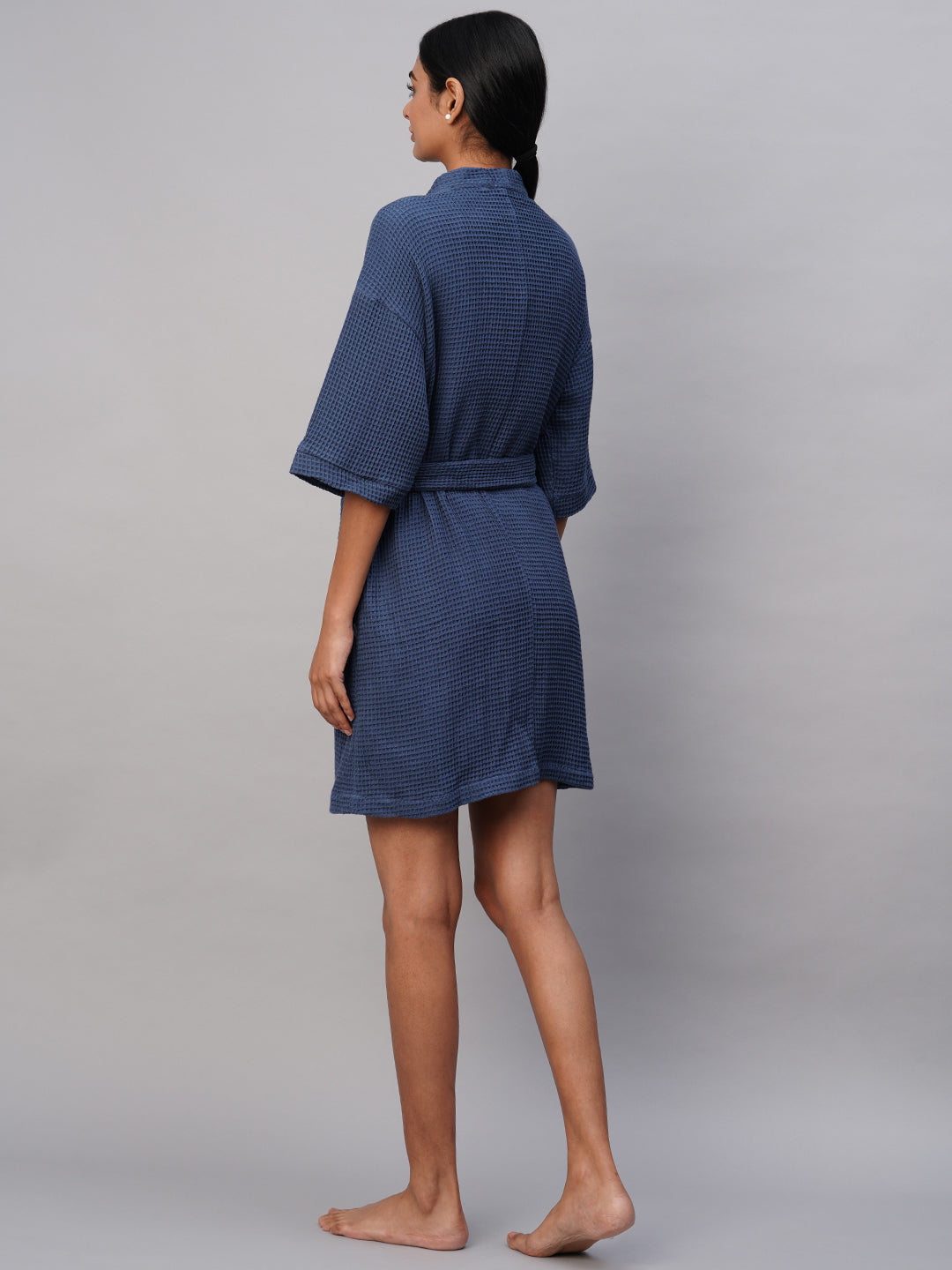 Waffle Knit Bathrobe