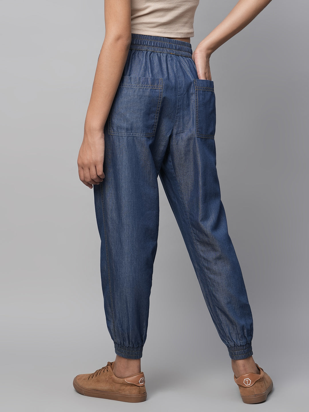 Light Weight Cotton Tencel Denim Jogger