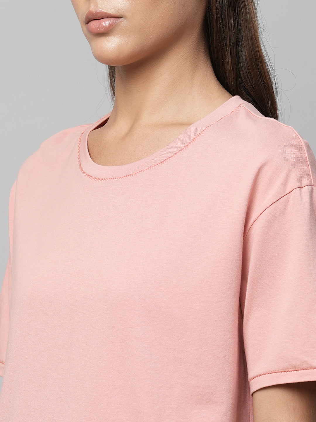 Cotton Viscose Jersey Tee And Jogger Set