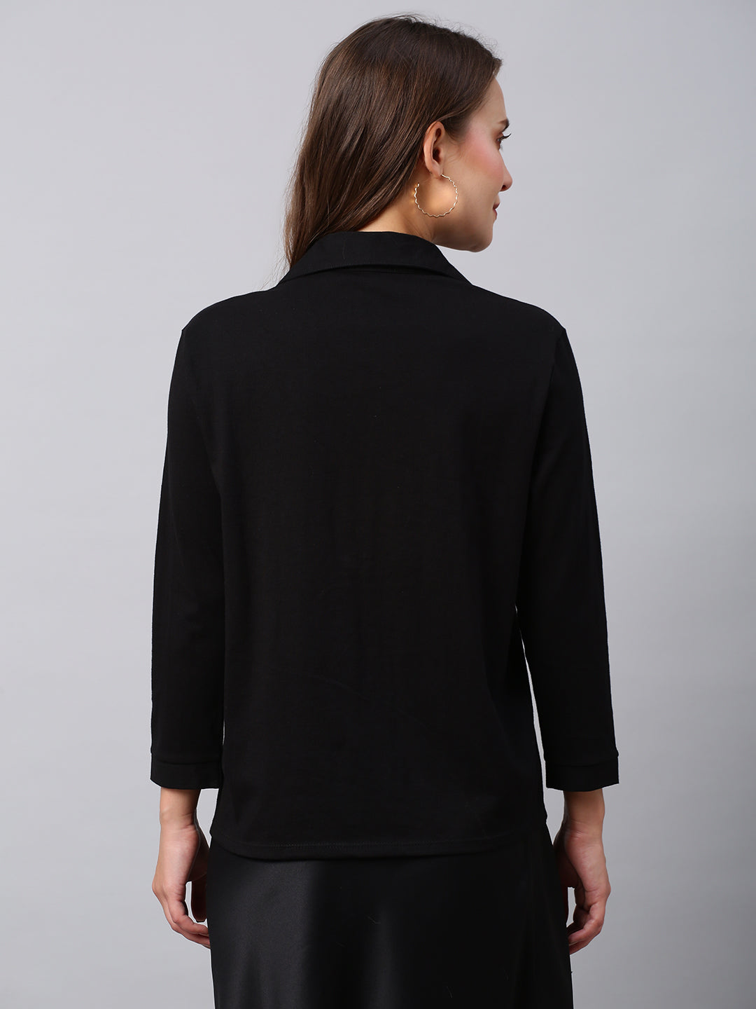 Cotton Jersey Slim Fit Shirt