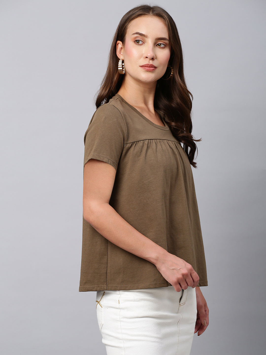 Cotton Jersey Basque Swing Tee