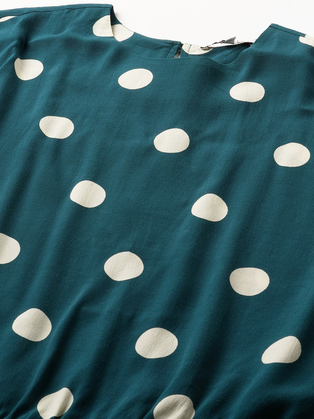 Viscose Crepe Drop Shoulder Elasticated Top