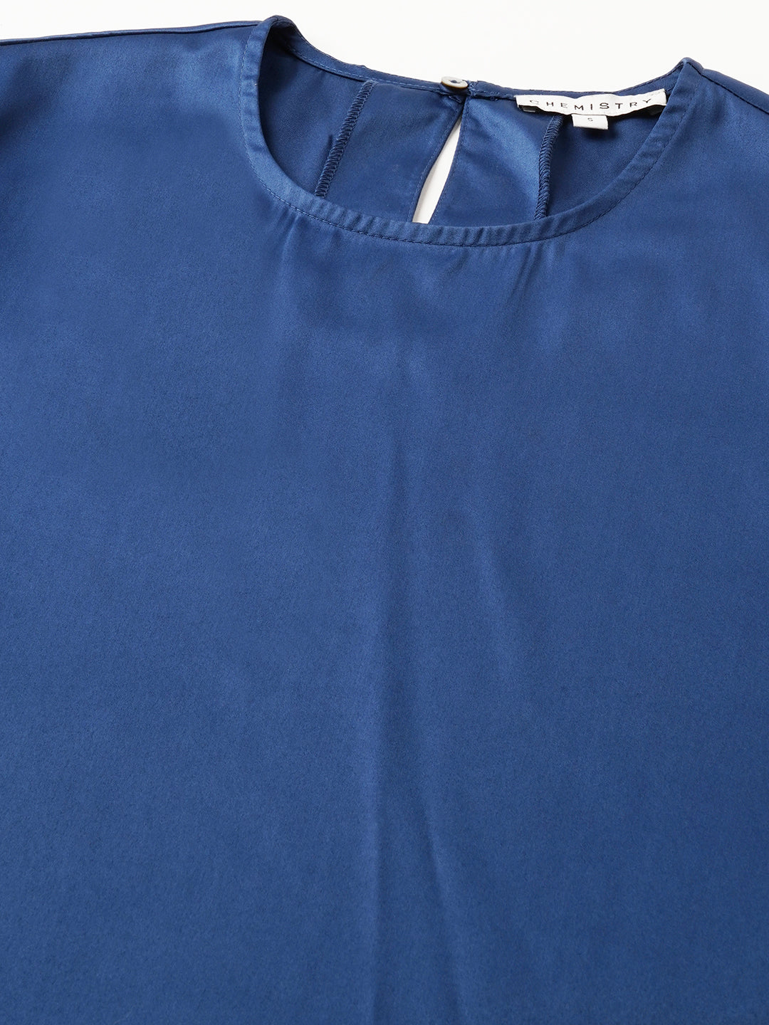 Satin Silk Box Crop Top