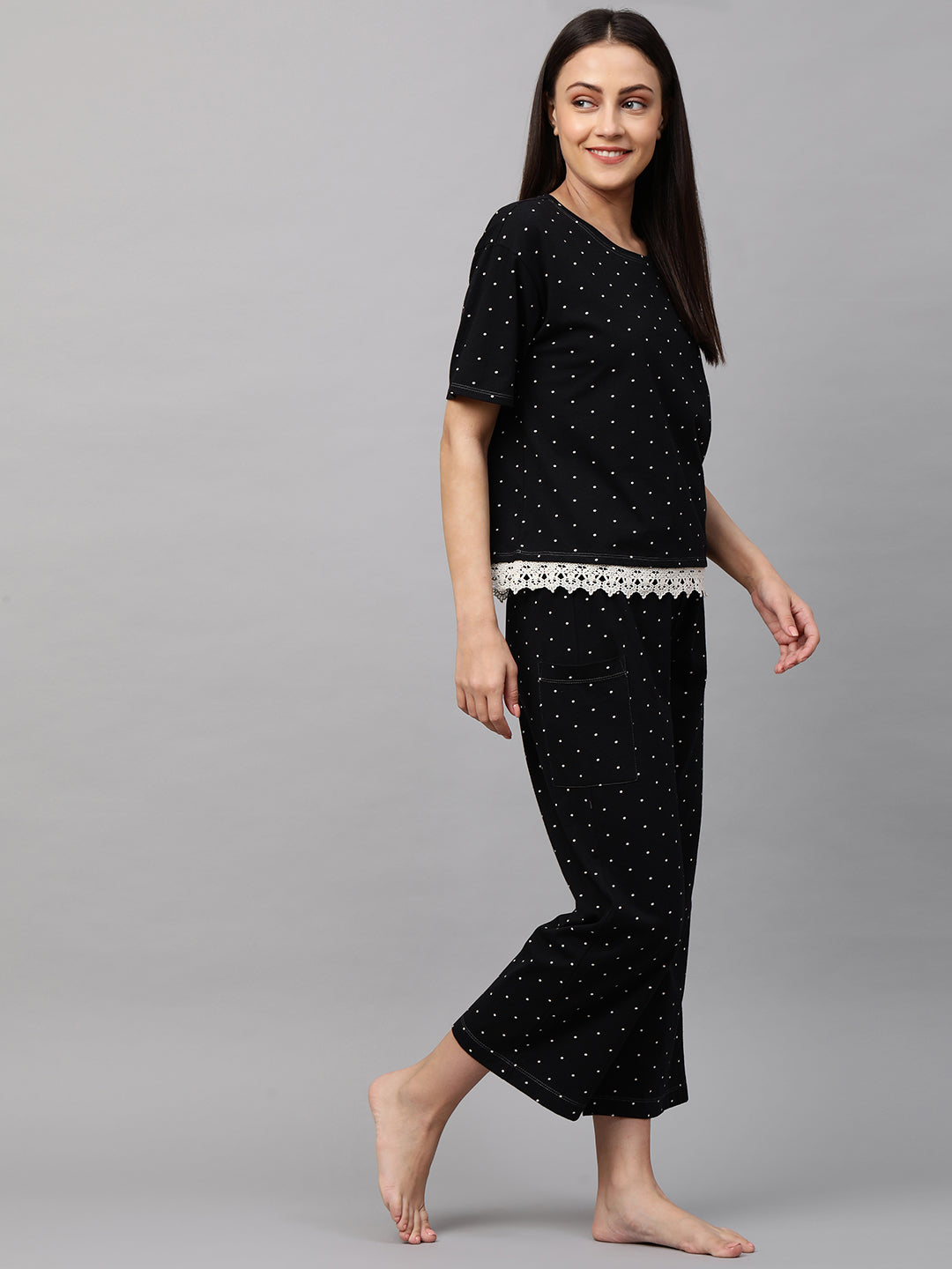 Printed Night Suit