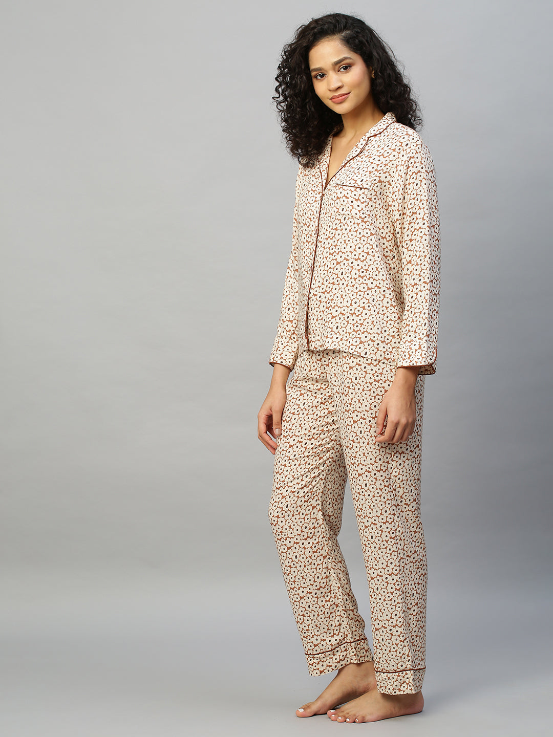 Rayon Printed Night Suit