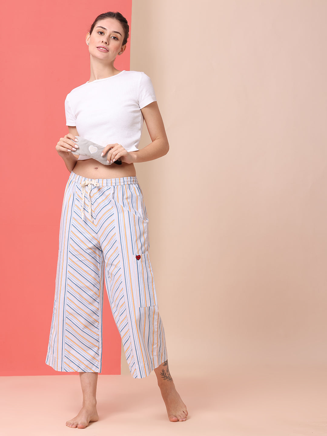 STRIPED CARGO PJ'S