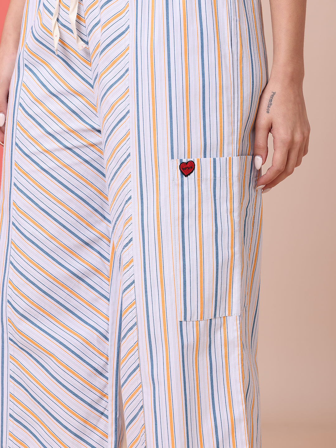 STRIPED CARGO PJ'S