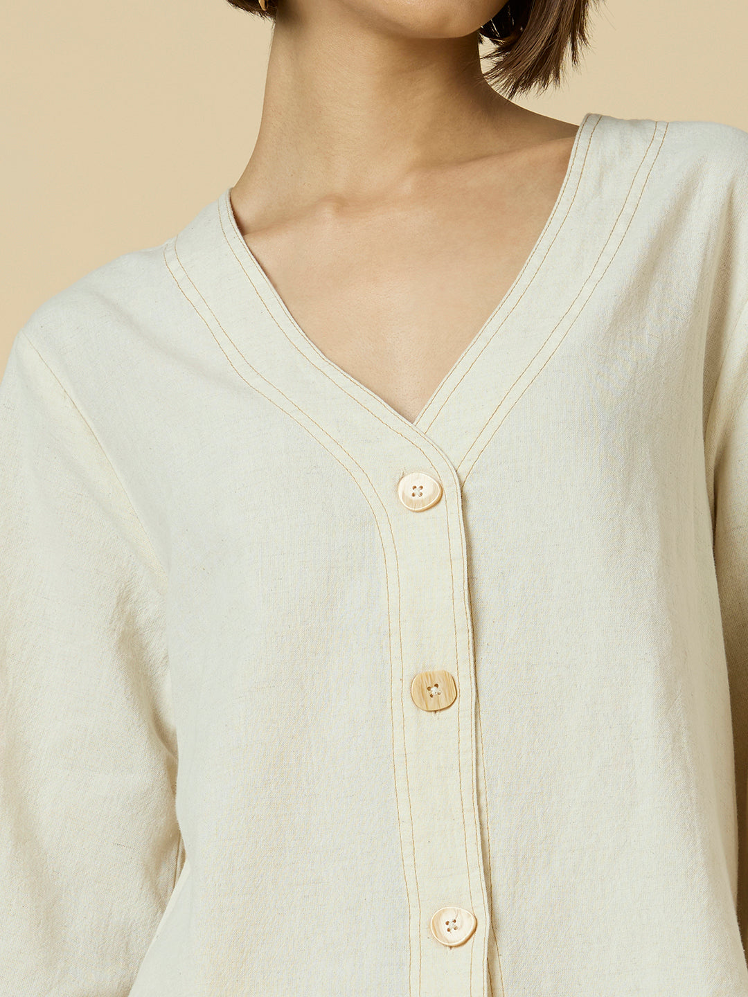 COTTON LINEN LOUNGE SET