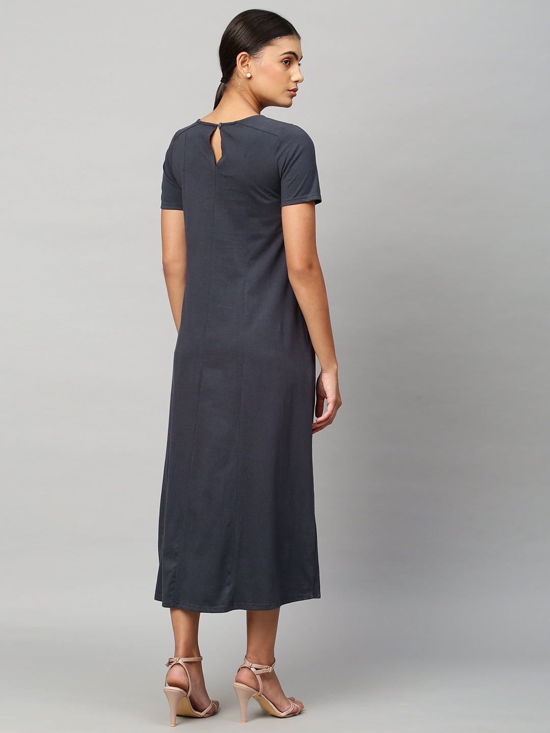 Embellished A - Line Maxi Dress