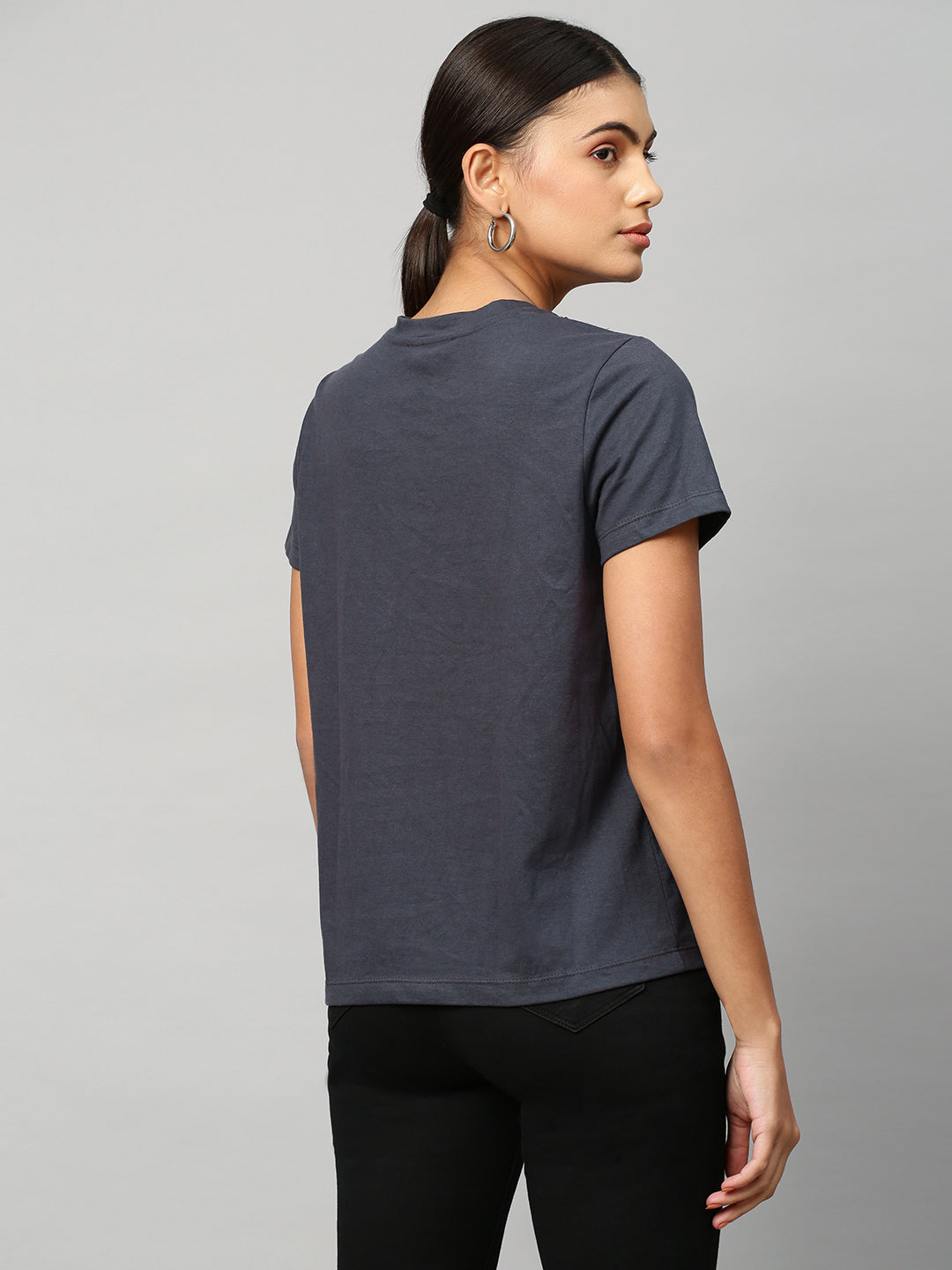 Cotton Jersey Embellished Tee