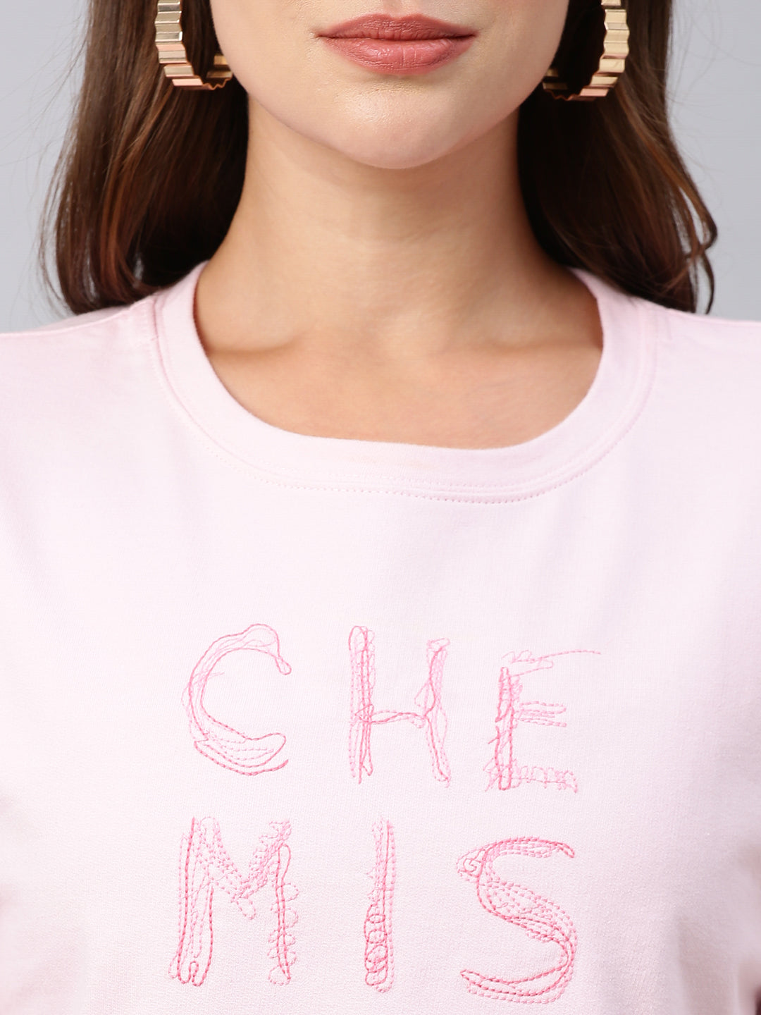 Graphic Printed Cotton Terry Drop Shoulder Cropped Box Tee