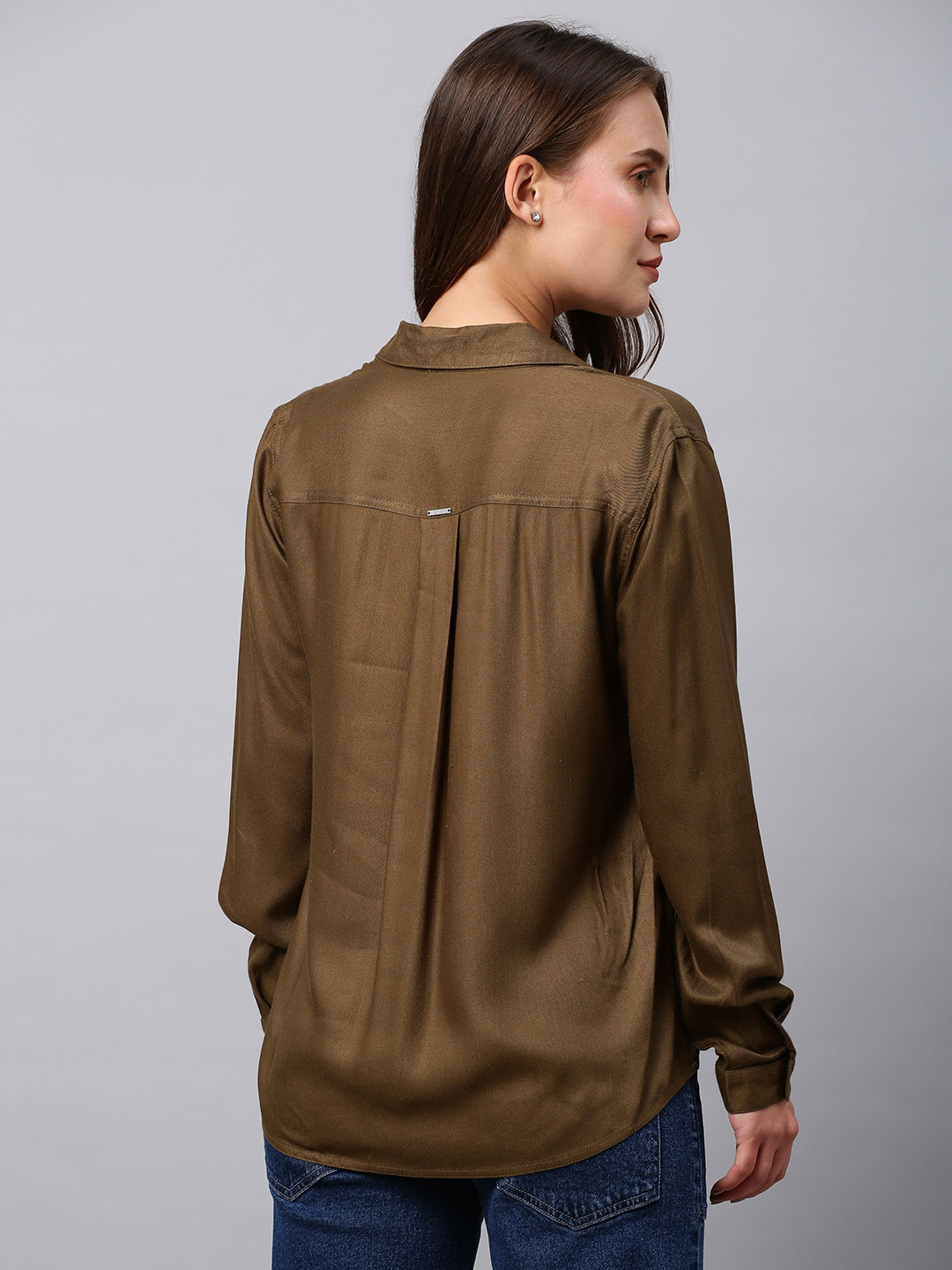 Rayon Twill Regular Fit Shirt