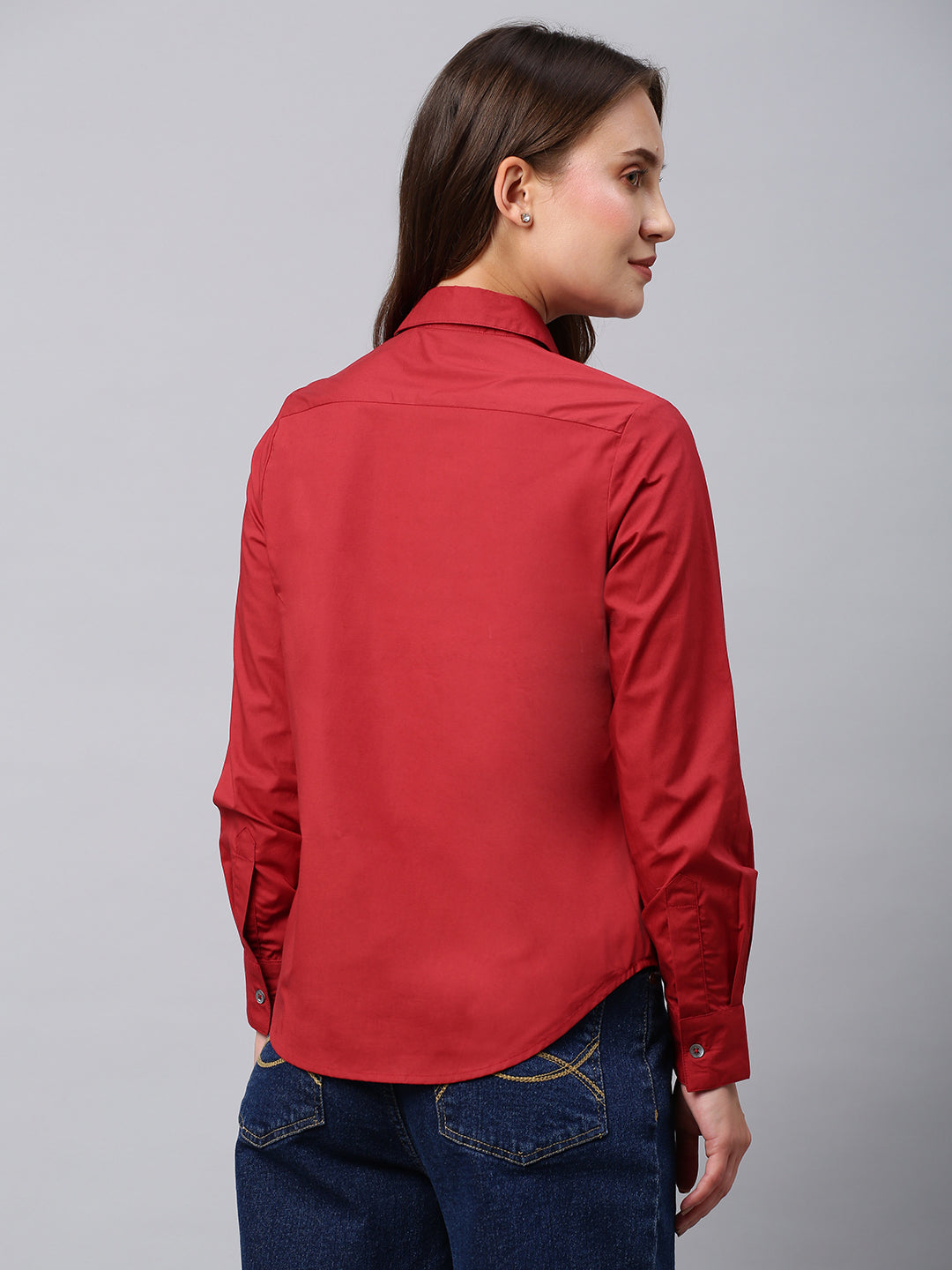 Cotton Poplin Slim Fit Shirt