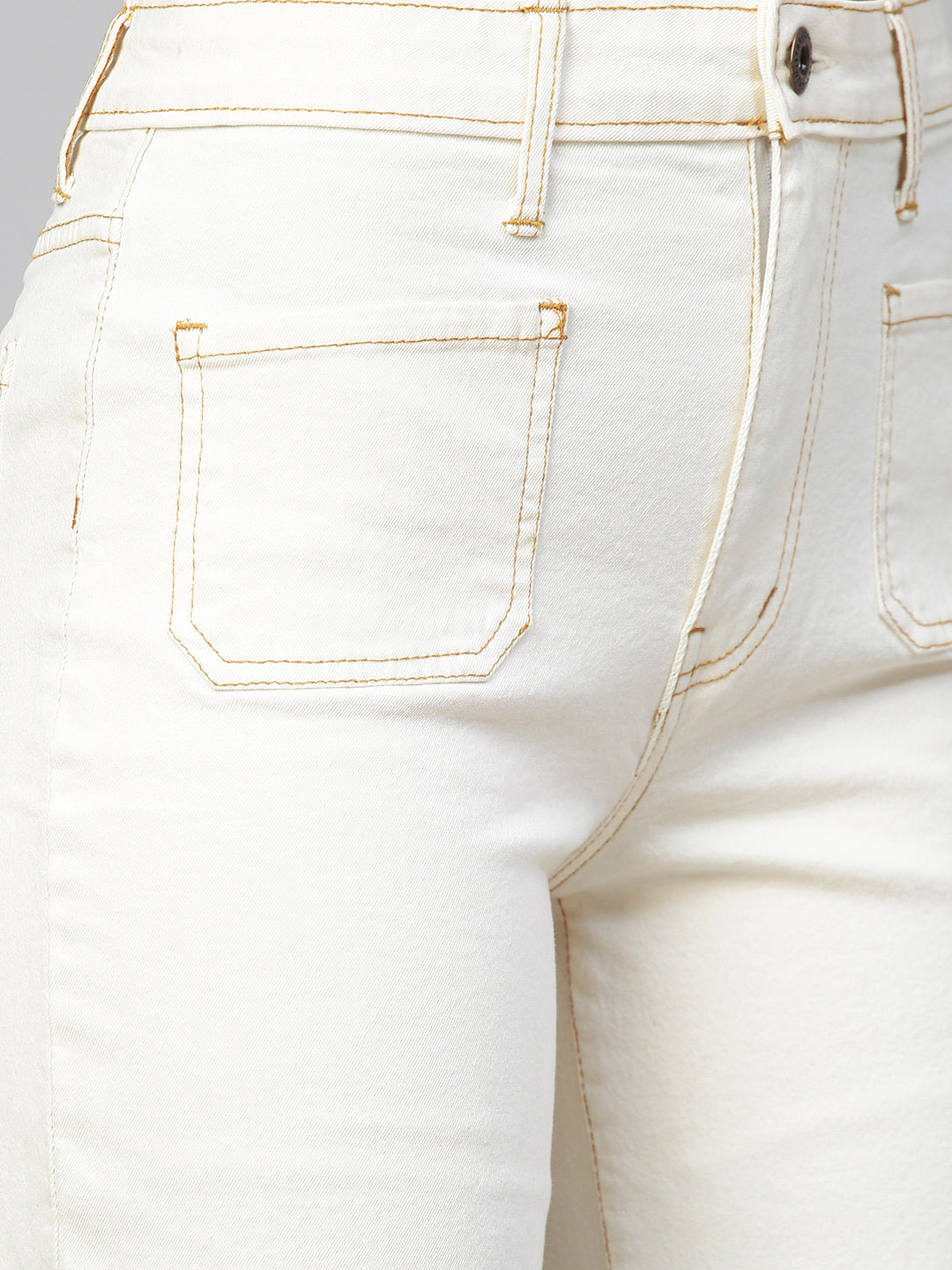 MID RISE FLARED JEANS