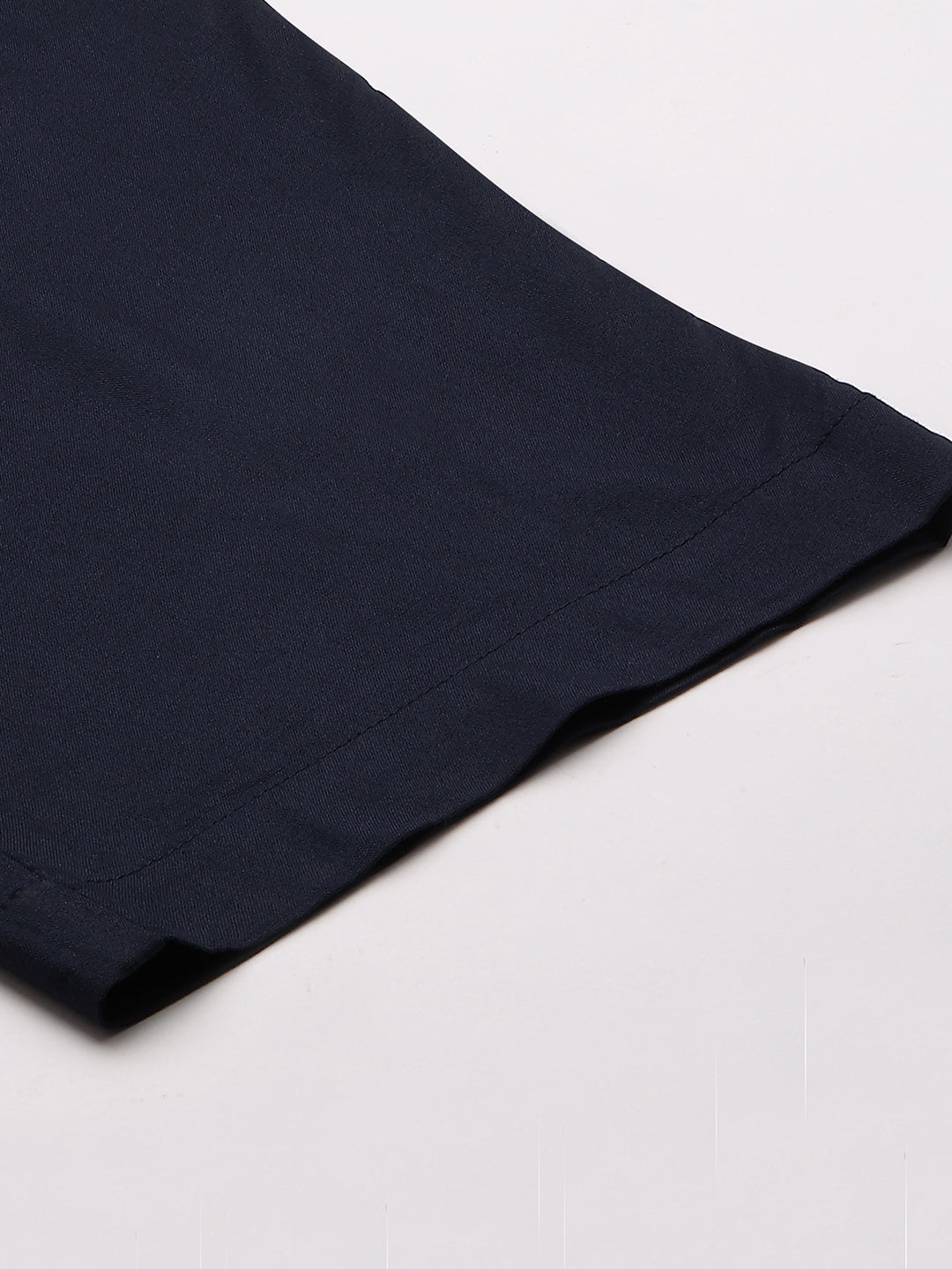 Embroided Stiped Viscose Crepe Kurta Set