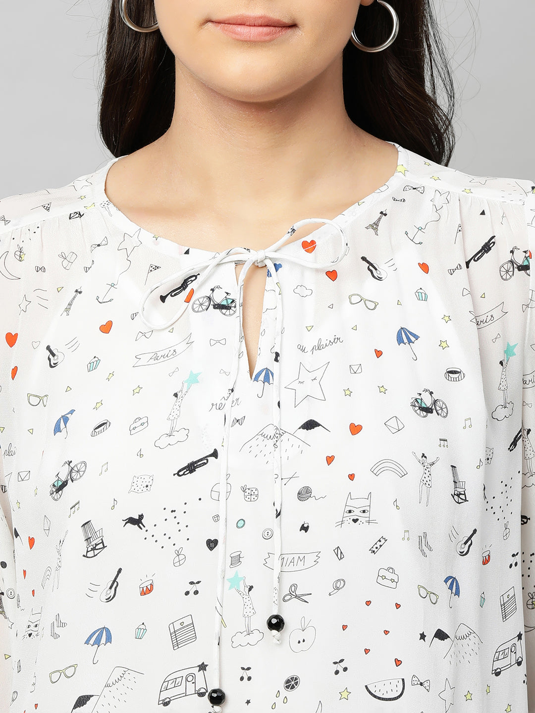 PRINTED BEMBERG / PONTE KURTA SET