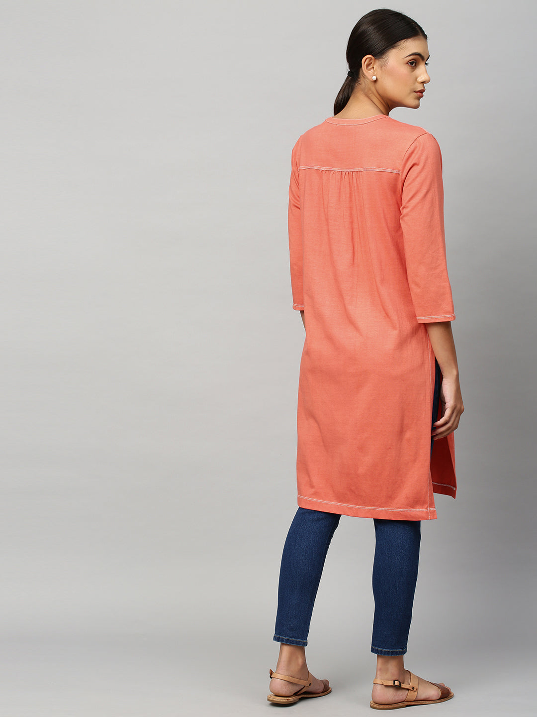 Cotton Jersey Knit Kurta