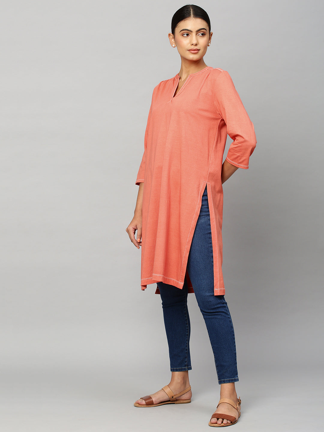 Cotton Jersey Knit Kurta