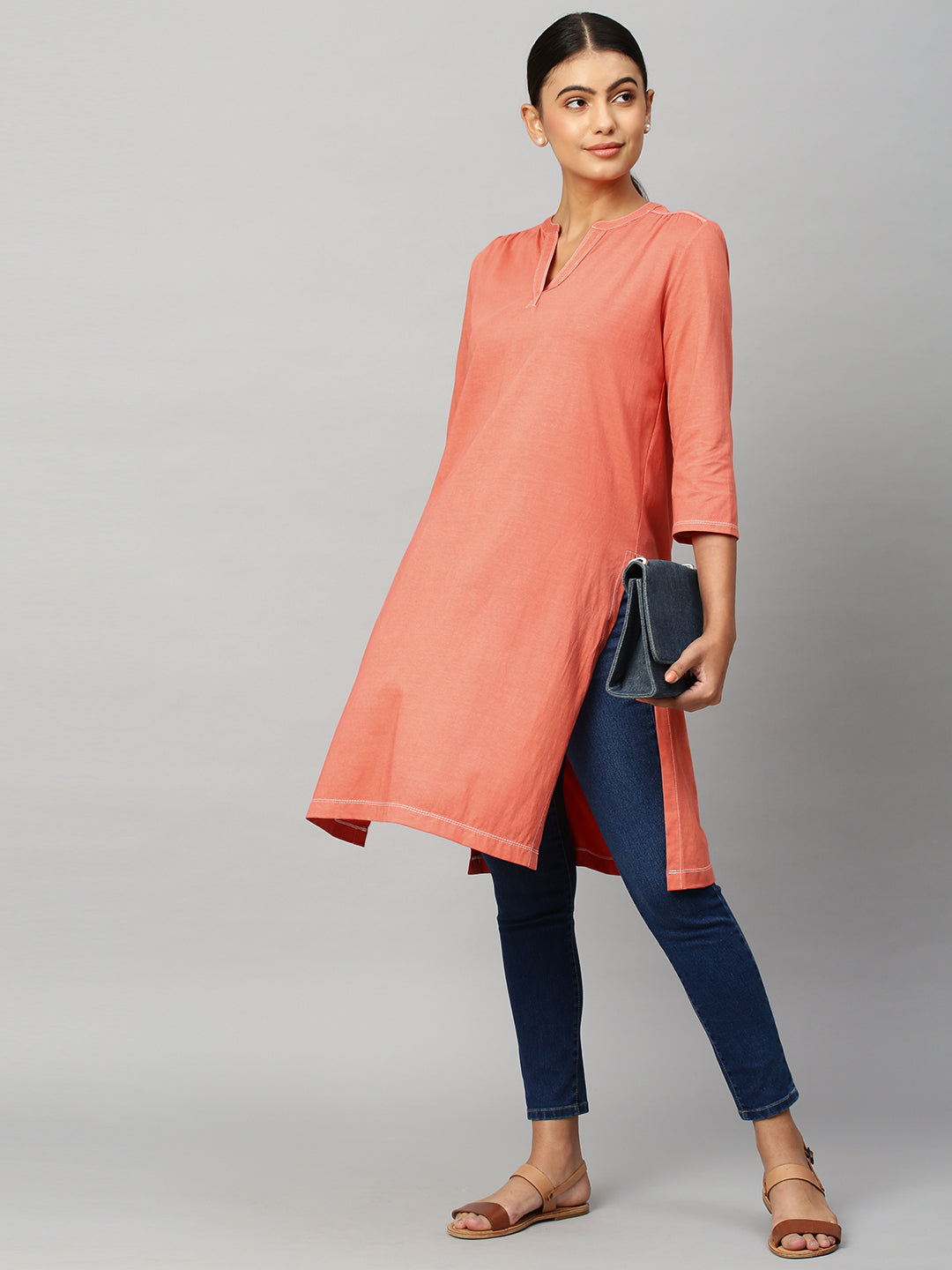 Cotton Jersey Knit Kurta