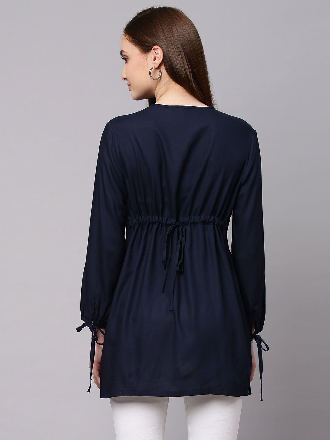 Embroidered Rayon Kurta