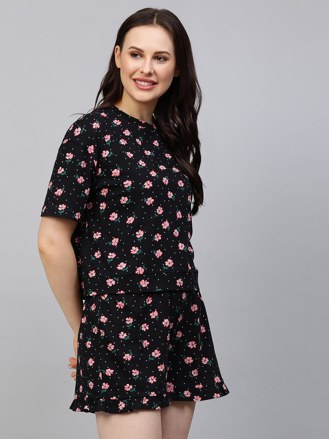 PRINTED NIGHT SUIT