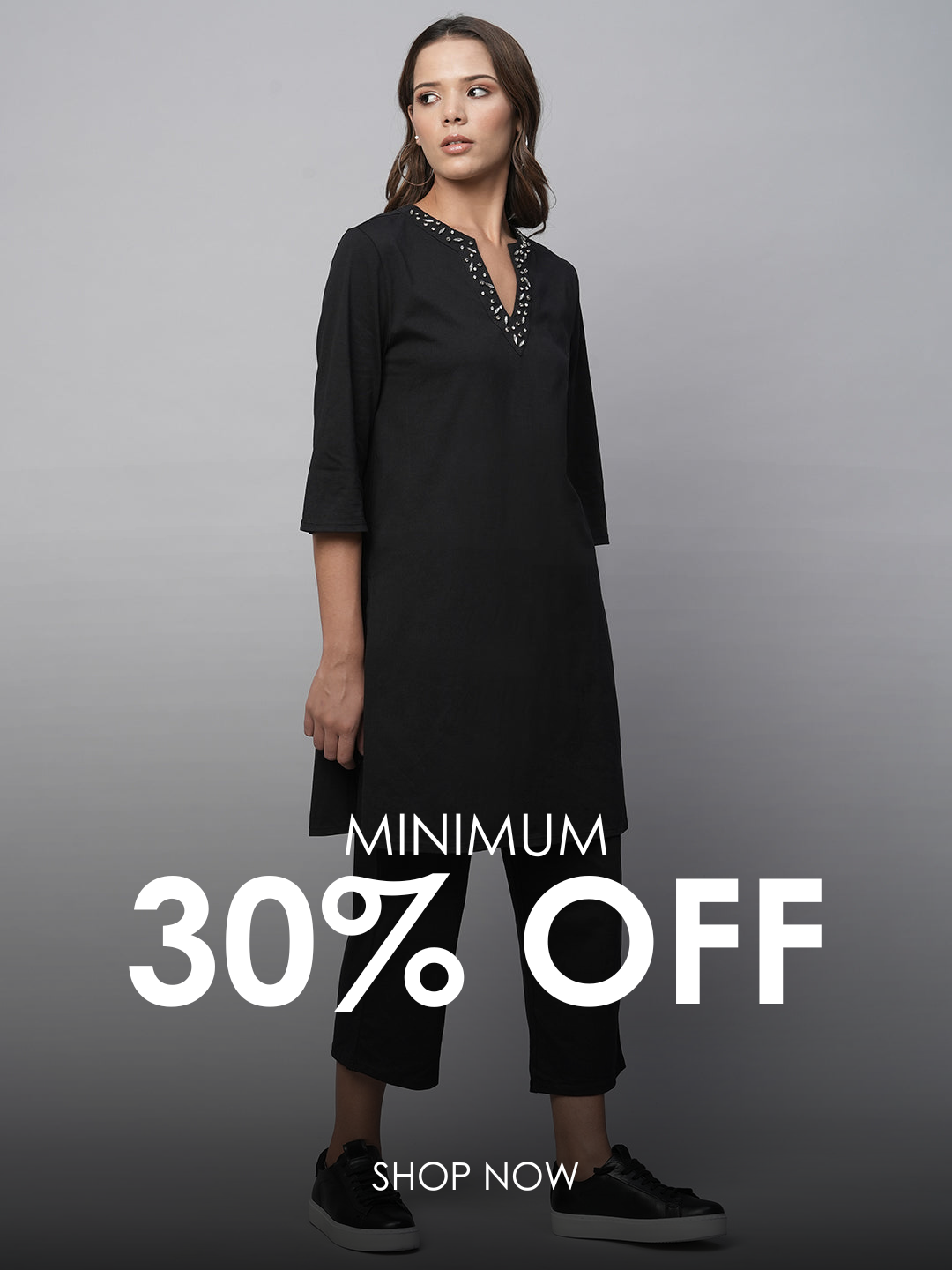 Min 30% Off