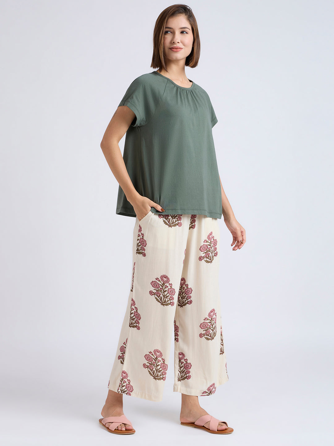 CHEMISTRY AJRAK PRINTED LOUNGESET