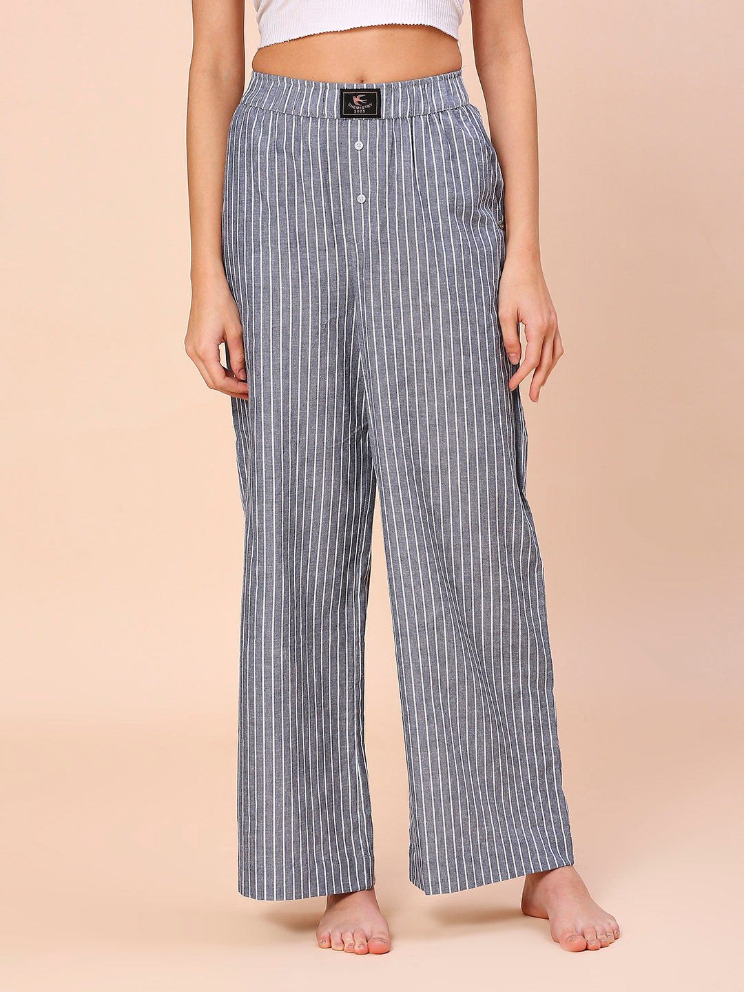 WIDE LEG STRIPED PJ'S