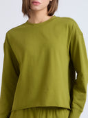 COTTON LYCRA RAGLAN TEE WITH FLARED SKIRT CO-ORD SET