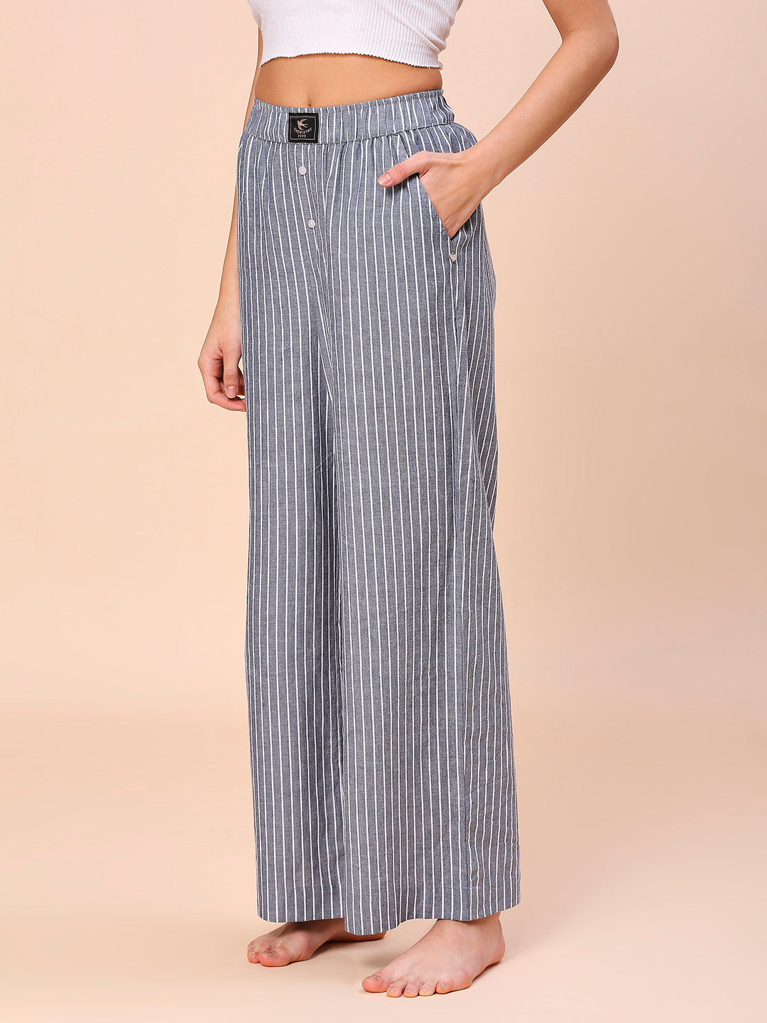 WIDE LEG STRIPED PJ'S