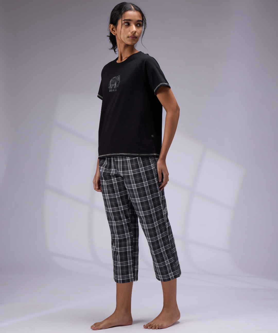 ELEPHANT PRINTED NIGHTSUIT