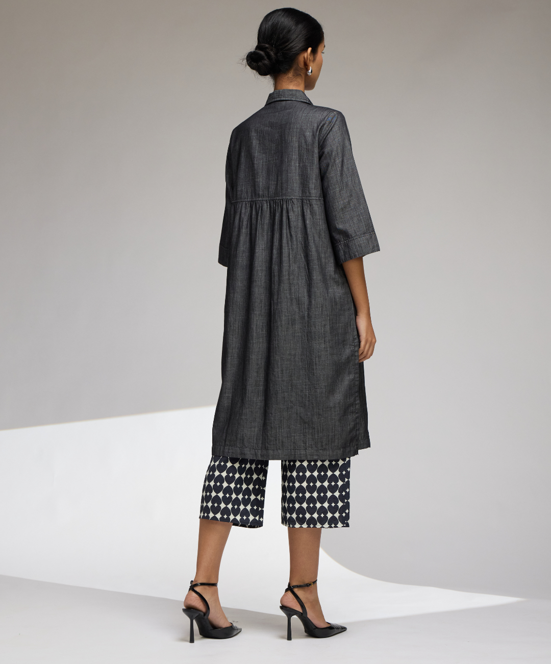 BLACK HEART CO-CORD SET