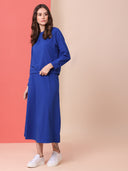 COTTON LYCRA RAGLAN TEE W/ FIT & FLARED SKIRT CO-ORD SET