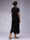 STAR DETAILED LONG DRESS