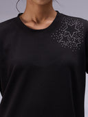 STAR DETAILED LONG DRESS