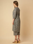 PRINTED MODAL LONGLINE TUNIC & WIDE LEG CO-ORD SET