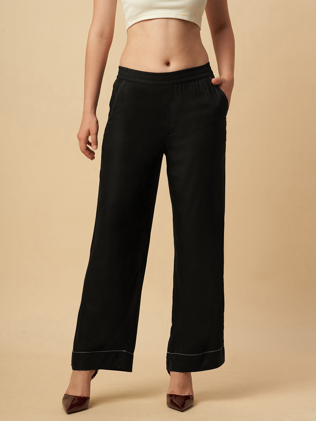 RAYON TWILL LOUNGE PANTS