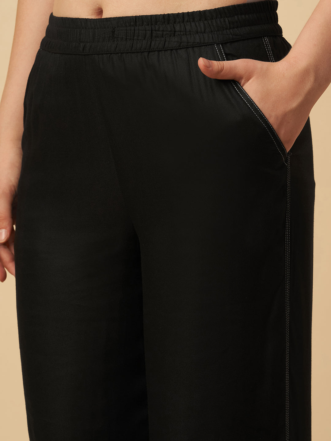 RAYON TWILL LOUNGE PANTS