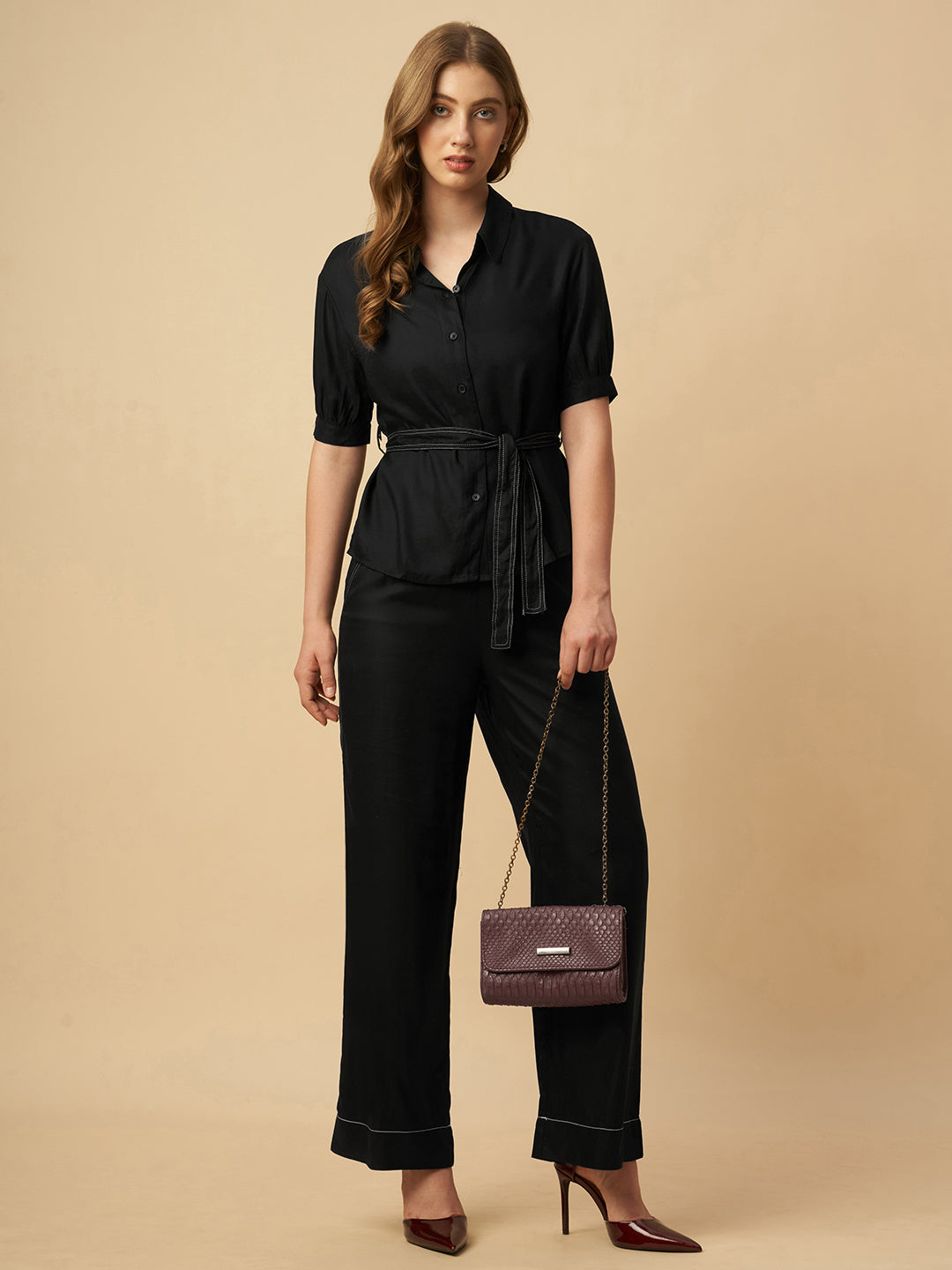 RAYON TWILL LOUNGE PANTS