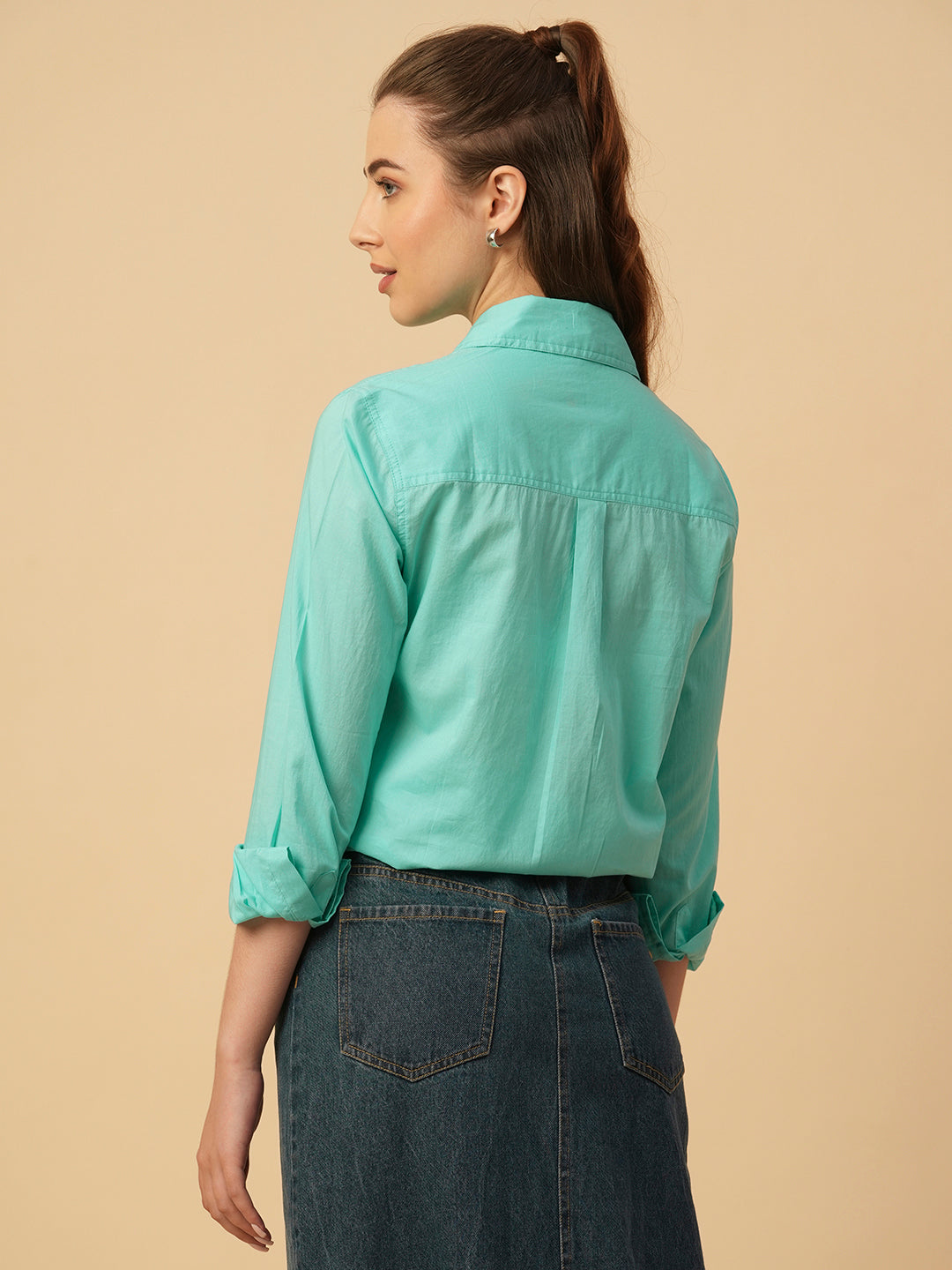 COTTON CAMBRIC SHIRT