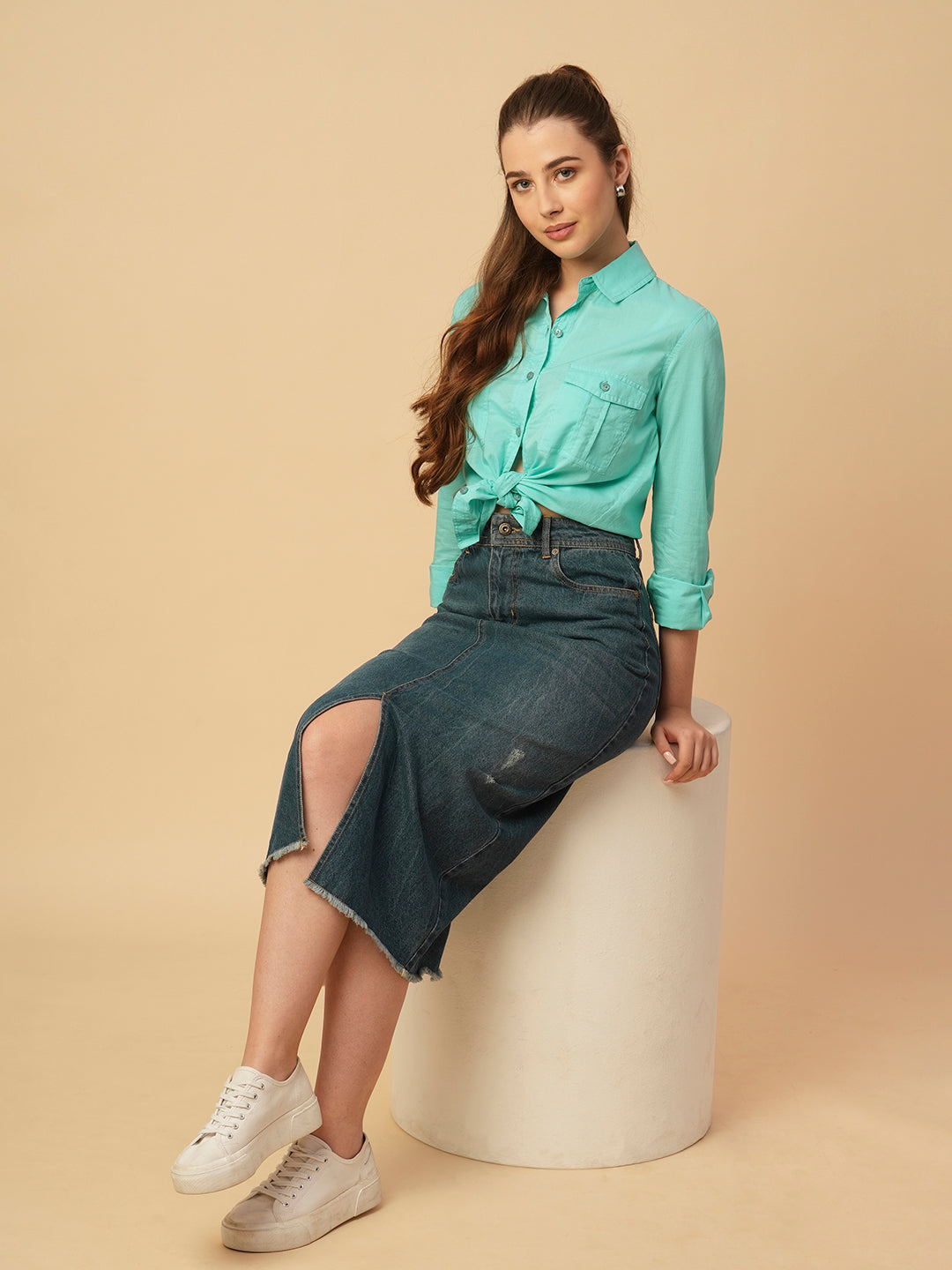 COTTON CAMBRIC SHIRT