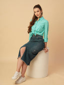 COTTON CAMBRIC SHIRT